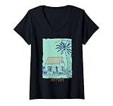 Photo Gallery donna isla holbox - souvenir del messico yucatan, stile vintage sulla spiaggia maglietta con collo a v Photo Gallery donna isla holbox - souvenir del messico yucatan, stile vintage sulla spiaggia maglietta con collo a v
