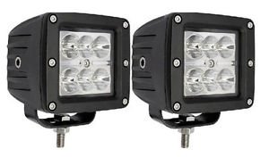RadLites 3X3 Cree LED Off Road Light 930 Lm 18 Watt Flood Heavy Duty, 4X4, Truck, UTV, Buggy, Farm