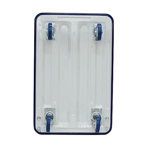 Carretilla plegable resistente de 330 lbs con 4 ruedas miniatura 4