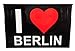 Magnes I Love Berlin 8 x 5,5 cm magnes miejski magnes na lodówkę dekoracyjny GCG 0220