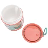 Récipient chauffant pour aliments – forme compacte, recyclable, couleur fraîche, simple et pratique, bocal pour aliments chauds