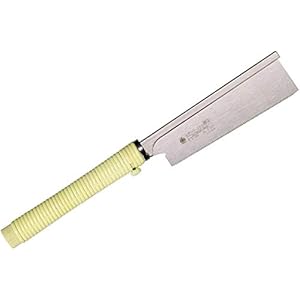 Gyokucho Japanese Pull Saw, Dozuki Style, 180mm Blade Length (Rattan Grip)