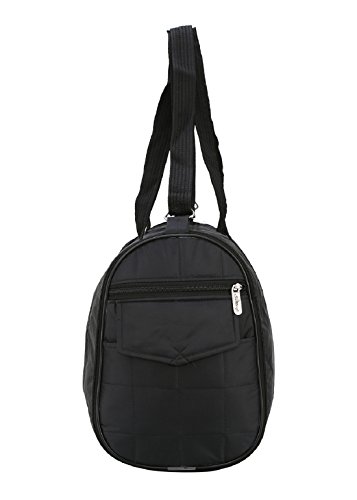 Image of New Folding 16 Inches PU Casual Travelling Bag 1 Main Compartments with Two Side Zippered Pockets for Men /Women