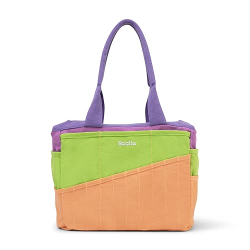 Soolla Studio-Tasche: Aufbewahrungs-Organizer und Keramik-Werkzeugtasche, waschbare Tragetasche, Garntasche, Häkeln, 30 Taschen… – Ansicht 1