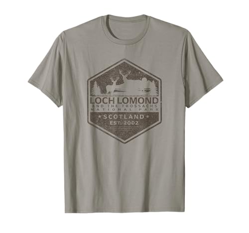Schottischer Loch Lomond & The Trossachs National Park Schottland T-Shirt Schottischer Loch Lomond & The Trossachs National Park Schottland T-Shirt