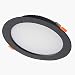 DULG Redonda de aluminio ultra delgado de techo LED Downlight de la luz de la mazorca Destacar 24W (1921CM)