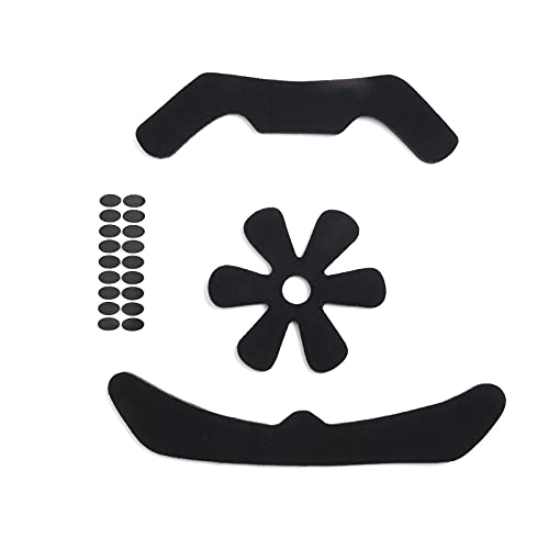 PAXLamb Foam Padding Kit 21PCS Head Protection Liner Inner Protective Pads Bicycle Replacement Cushion Mat for Scooter Skateboard Bike Motorcycle Cycling Sport Helmets (8MM Thickness)