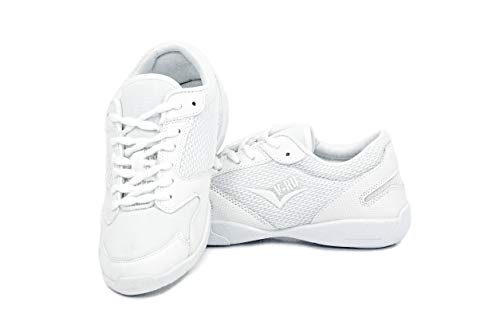 Image of No Limit Adult VRO Low Top Cheer Shoe, White, Size 9.5
