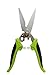 Zeluga 10-374 8in. Stainless Steel Straight Cut Utility Snip with PVC Handle, Green/Black