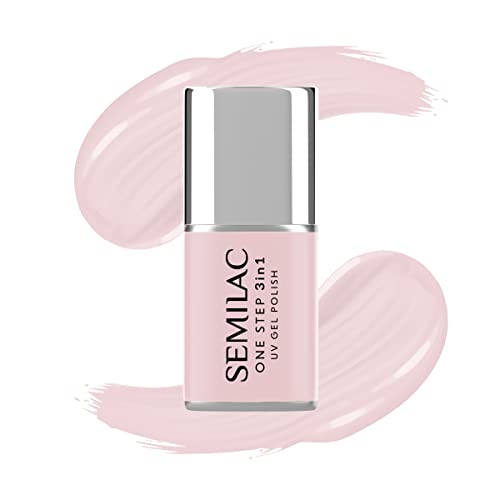 Semilac One Step S254 - Esmalte de uñas UV 3 en 1 (7 ml), color...