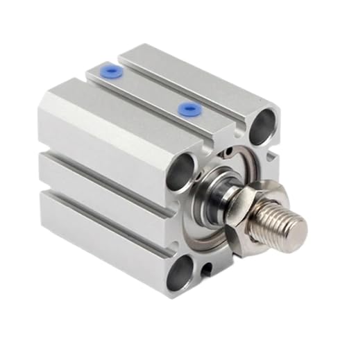 Cilindro de aire neumático compacto CQSB25mm con carrera de 10mm de efecto único 2