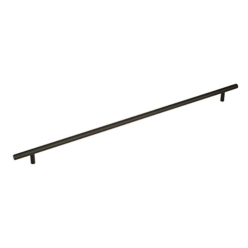 Amerock | Cabinet Pull | Black Bronze | 18-7/8 Inch (480 Mm) Center To Center | Bar Pulls | 1 Pack | Drawer Pull | Drawer Handle | Cabinet Hardware #TOP26