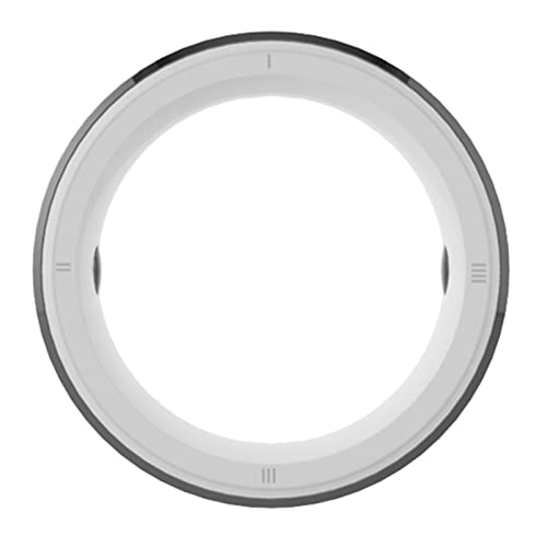 Aizuoni Anello Multifunzione | Fitness Tracker in Ceramica Smart - Dispositivo indossabile Intelligente elettronico, Anello tecnologico con 6 Carte RFID per Ragazzi, Ragazze, Donne, Uomini