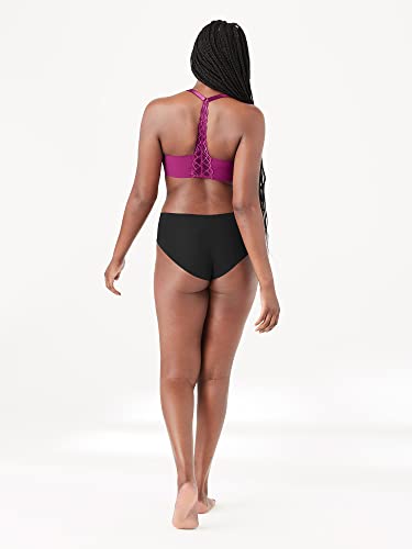 Image of True & Co Women's True Body Triangle Lace Racerback Bra