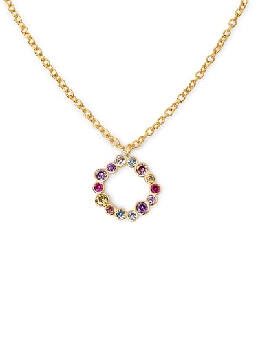 SINGULARU - Collar Bubbles. Latón con Acabado en Baño de Oro de 18Kt. Cadena de Largo Ajustable 45 cm. Joyas para Mujer