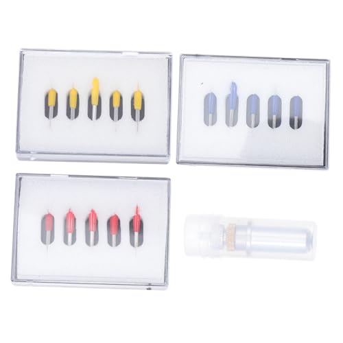 HONMEET 1set Tungsten Lettering Cutters for Cutting Plotters Replacement Blades Cover Types of Engraving Tools for Craft Projects Compatible Vinyl Cutters