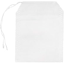 Special Tea Company 1000-Pack 2.75 by 3.5-Inch Woven Draw String Empty Tea Bags, Large