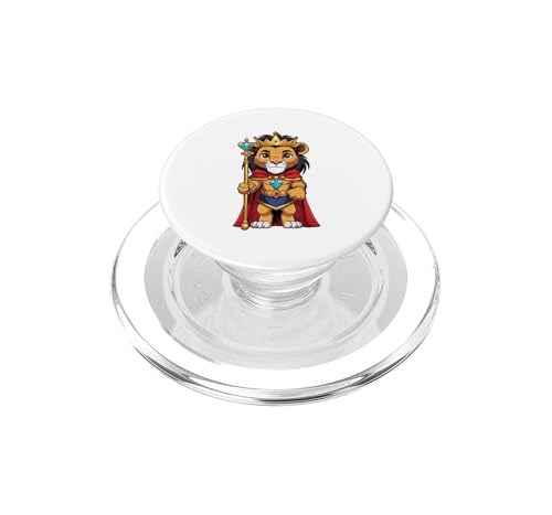 PopGrip pour MagSafe Lion Roi : support amovible et fixation magnétique ultra-puissante