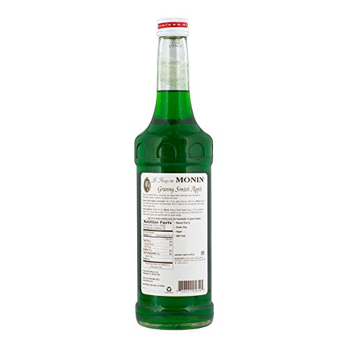 image for Monin - Granny Smith Apple Syrup, Tart and Sweet, Great for Cocktails 
