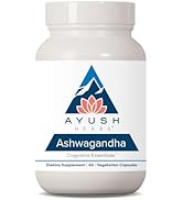 Amazon.com: Ayush Herbs AyuDep - Saffron & Ashwagandha Supplements