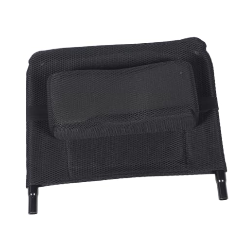 minkissy Removable Wheelchair Back Support Cushion Breathable Mesh Heightened Design for Optimal Comfort Easy Replacement Fit for Wheelchair Accessories