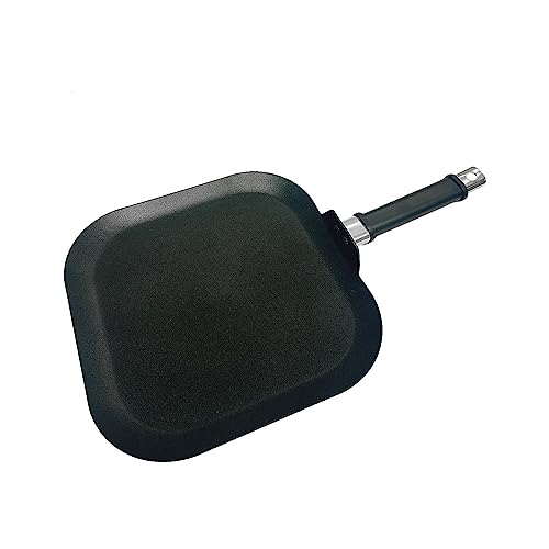 Non-Stick Coating Square Griddle Pan Flat Grill, 11