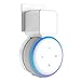Produktbild Stouchi Echo Dot Wandhalterung Ständer kompatibel mit Echo Dot 3. Generation Socket Hanger Bracket Case, Built-in Cable Management, Audio Port Available (Weiß)
