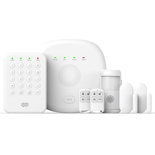 PGST Allarme Casa Senza Fili GSM 4G/Wi-Fi