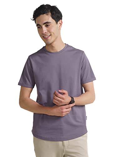Image of DAMENSCH Statement Pique Textured Tshirt for Man, Thermoregulating, Tonal Rib T Shirt for Men Stylish, Sustainable Recycled Fabric Men T-Shirts