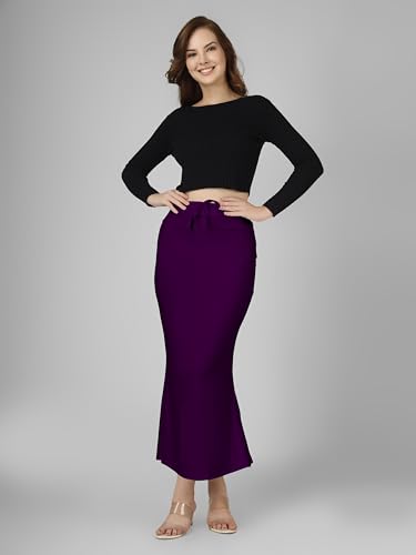 Image of Nexsus Stretchable Saree Shapewear | Petticoat for Women | Cotton Blended | Skirts for Women | Shape Wear Dress for Saree | Available in 80+ Colors and Plus Sizes
