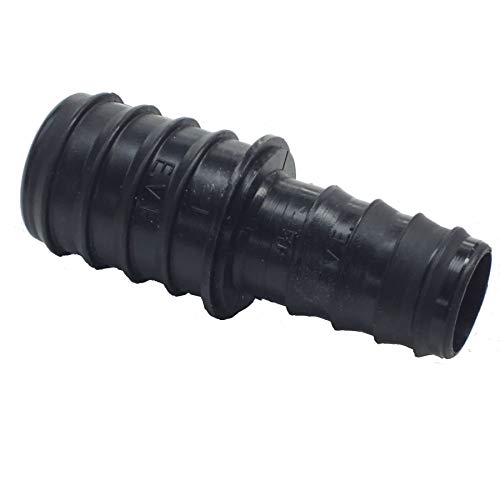 Pond Pipe Corrugated Pipe Reducing Joiner 1 1/4" 32mm to 1" 25mm, Black, 32 mm till 1 1/4 tum - Image 2