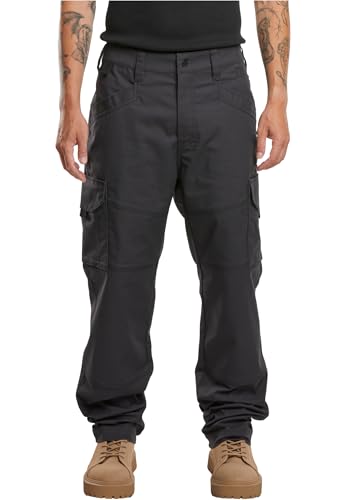 Brandit Tactical Pants Ripstop, Uomo, Black, L
