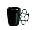 MC-Trend Becher aus Keramik Schlagring Henkel Kaffee Tasse Geschenk-Idee Büro Freunde