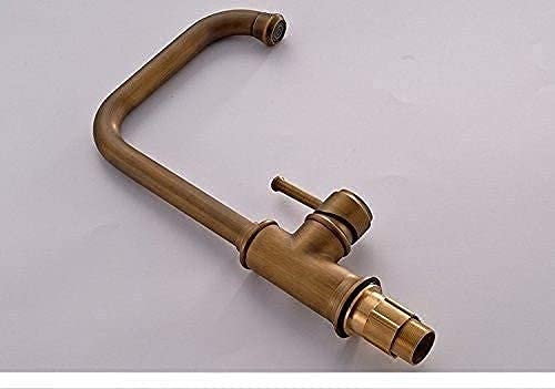 Rubinetti,rubinetto Bathroomque Faucet All Bronzo Lavello Rubinetto per acqua calda e fredda Lavabo Rubinetto per lavabo Rubinetto in ottone con accessori,/Que Brass Comfortable anniversary