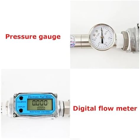 304 Stainless Steel Waterproof Electronic Fuel Gauge with IPX5/IPX6 Jet Nozzle, Durable Fuel Level Monitor for Boats, Cars, and Motorcycles, Precision Measurement