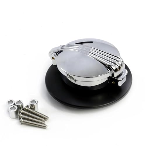 Bouchon de réservoir R Nine T en aluminium pour éliminer la clé d'origine