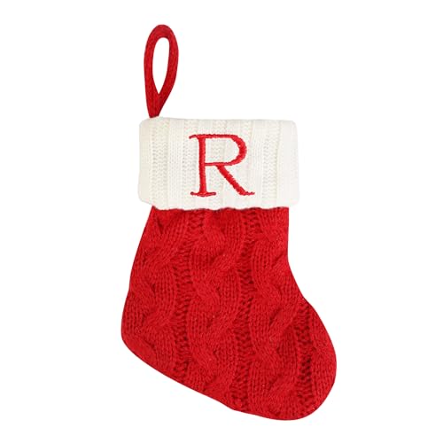 HAJOYHA 8 Inches Mini Initial Christmas...