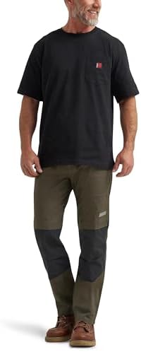 Wrangler 3W700AH Riggs Workwear Short Sleeve Pocket Tee Mens Shirts
