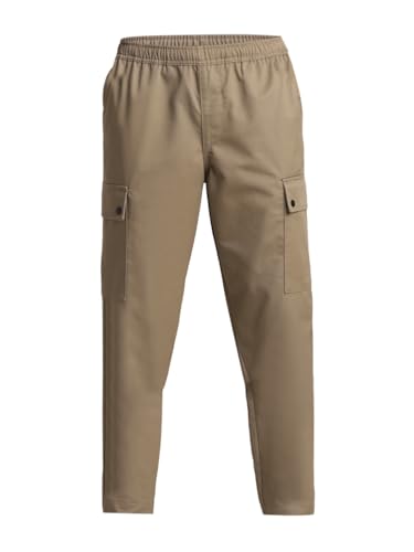 Image of Jack & Jones Men's Mid Rise Regular Fit Cargo Trousers| Men Cargo Pants Cotton | Cargos for Men