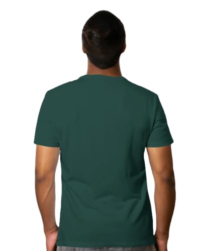 Image of DRIP Men's Solid Cotton Round Neck Half Sleeve T-Shirt