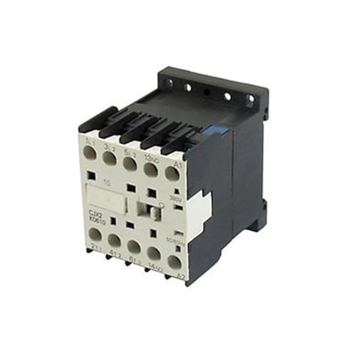 Contactor de CA CJX2-K0610 de 380V y 6A con 3 polos y un contacto normalmente abierto