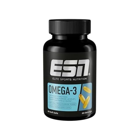 ESN Super Omega-3 Fish Oil Capsules Cover