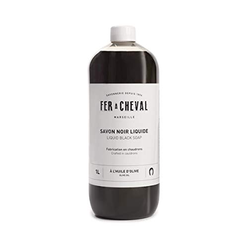 Fer à Cheval - Savon noir liquide huile Olive 1L - Vendu par unité