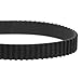 uxcell 10pcs 2GT Timing Belt Closed Loop Rubber Belts 166-2GT-6, 6mm Width x 166mm Length, 3D Printer Timing Belt