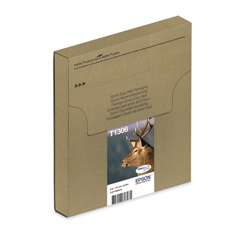 Epson T1301XL Black Stag Genuine High Yield DURABrite Ultra Ink Cartridge