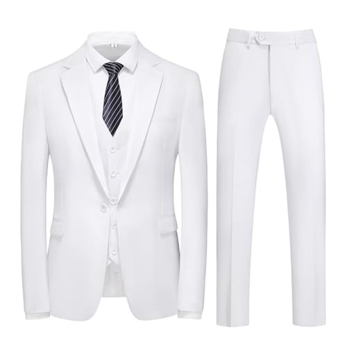 Costume Homme 3 pièces Slim pour un Mariage Printanier en Herbe