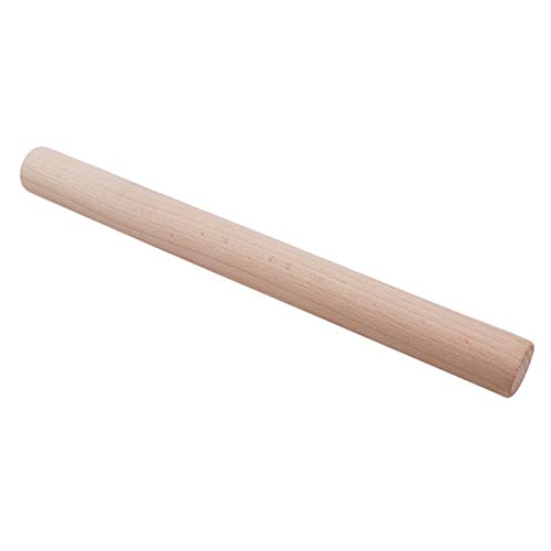 Rodillo de Madera para Hornear Pasteles, Fondant, Galletas, Fideos, Galletas, Rodillo/Rodillo para Pasteles de Cocina, Herramienta para Hornear (Color: 40 x 2,6 cm) (30 x 2,6 cm)