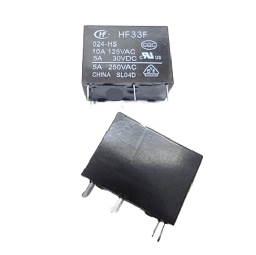 Relais HF33F 024-HS 24VDC DIP4 à haute isolation électrique pour PCB - 2