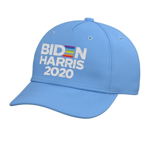 Biden Harris 2020 Joe Kamala LGBT Gay Pride Democrat Gift Adjustable Printed Baseball Hat, Light Blue