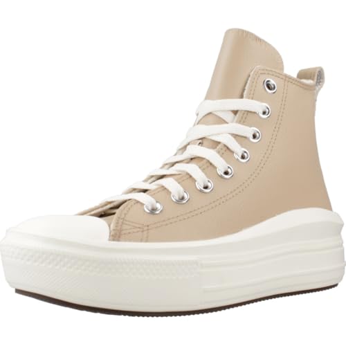 Converse Boy's Chuck Taylor All Star Move Leather (Big Kid) Sneaker